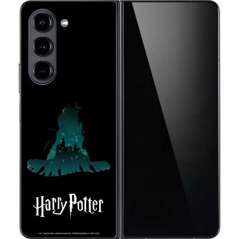 Wizarding World Harry Potter Hats and Hogwarts Galaxy Z Fold5 5G Skin